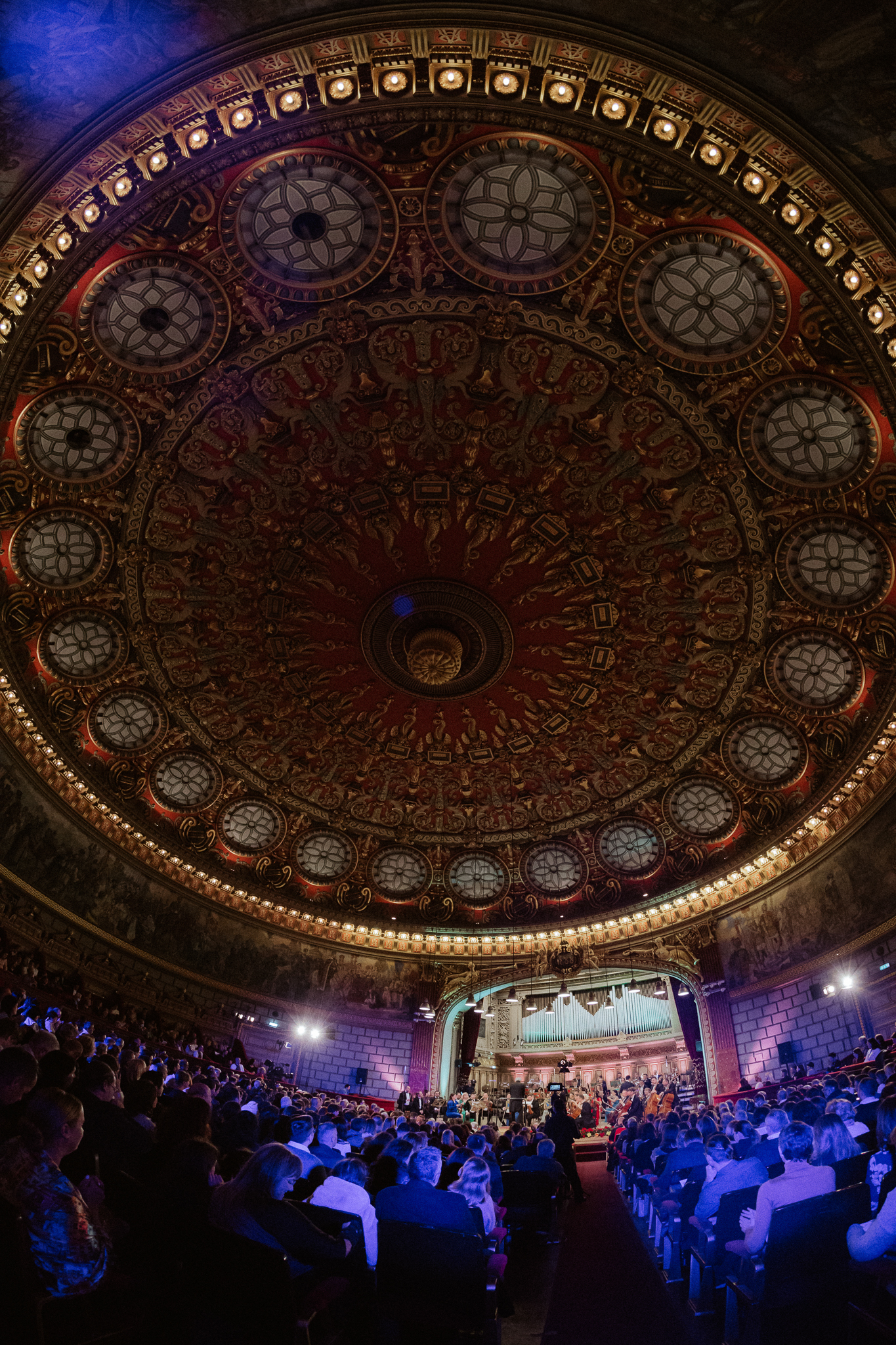 Concert photography at Romanian Athenaeum
